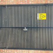 Sunray Louvre Substation Door - Metal Grill Door - Door 1480 X 2035 UKPN