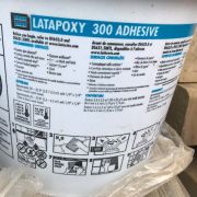 65no. 11kg bucket Latapoxy Laticrete 300 Premium 3 part Adhesive in unopened, unused condition